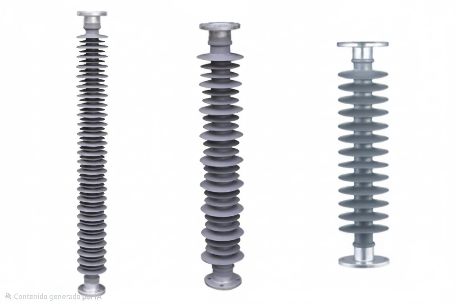 Aislador sintético de hule silicón tipo columna
